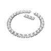 Swarovski Collier Plaqué Rhodium Millenia Mode Polyvalent Ensemble Exquis Coupe Mixte Collier Femme Argent 5656351
