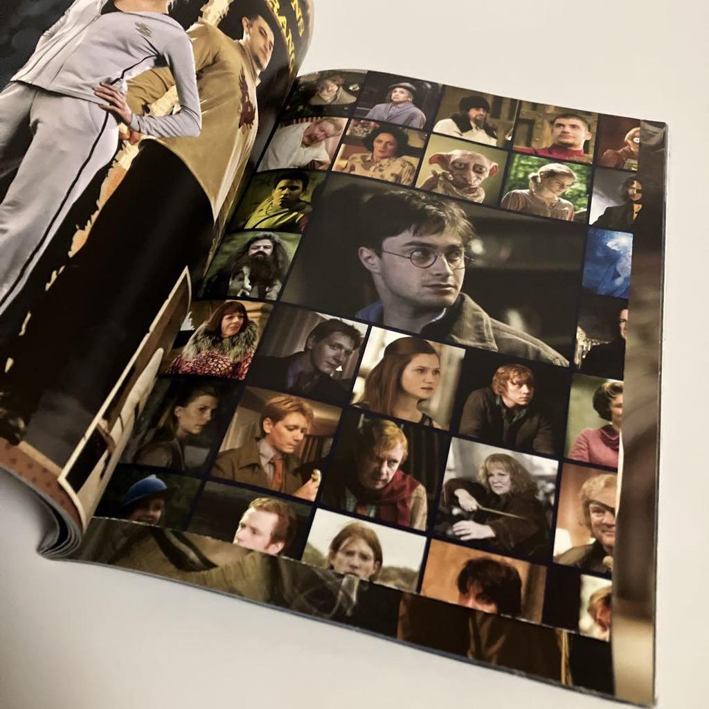 [USED] Harry Potter Poster Book with 7 extra large size posters