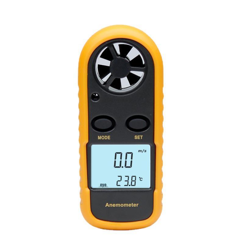 GM816 Mini Anemometer: Digital Wind Speed, Temperature, and Force Level Meter