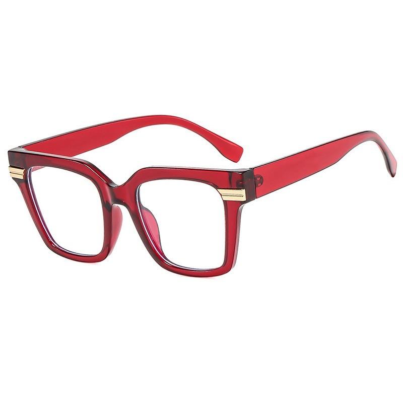 Fashion Oversized Glasses Frame Women Men Big Face Vintage Glasses Large Size Optical Spectacle Frame Unisex Accessories