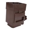 Downspout Filter Weather Proof Space Saving Gutter Downspout Leaf Filter Adapter for 3in 4in