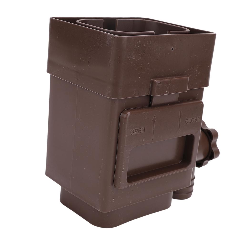 Downspout Filter Weather Proof Space Saving Gutter Downspout Leaf Filter Adapter for 3in 4in