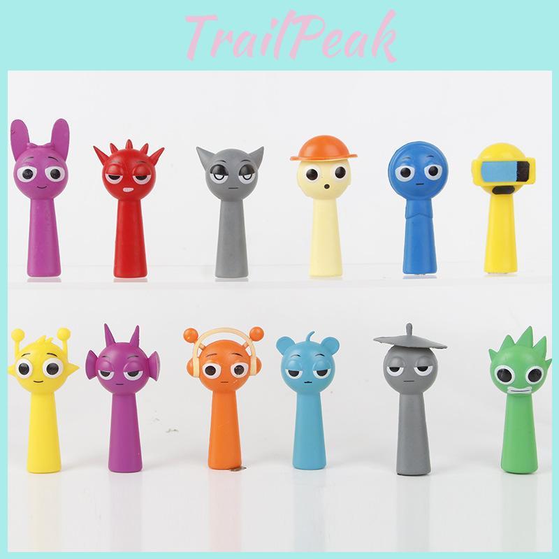 Einzigartige Sprunki Rhythmusbox Serie PVC Anime Modelle Blind Box Gashapon Spielzeugfiguren