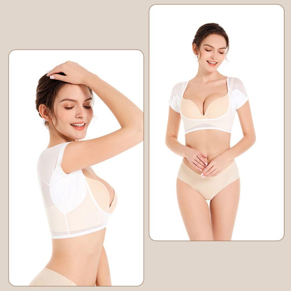 Washable T-shirt Shape Sweat Pads Ultra-thin Armpit Care Pads Vest Absorbent