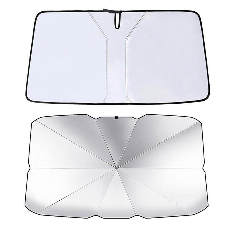 Car Windshield Sun Shade Umbrella Auto Front Window Sun Shade Protector Parasol Heat-proof Sun Protection Folding Sunshade