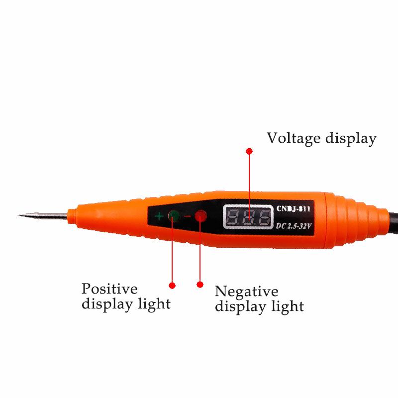 2,5 V-32 V Auto Elektriker Power Sonde Auto Werkzeuge Auto Elektrische Spannung Circuit-Tester Spannung Detektor AC Spannung anzeige