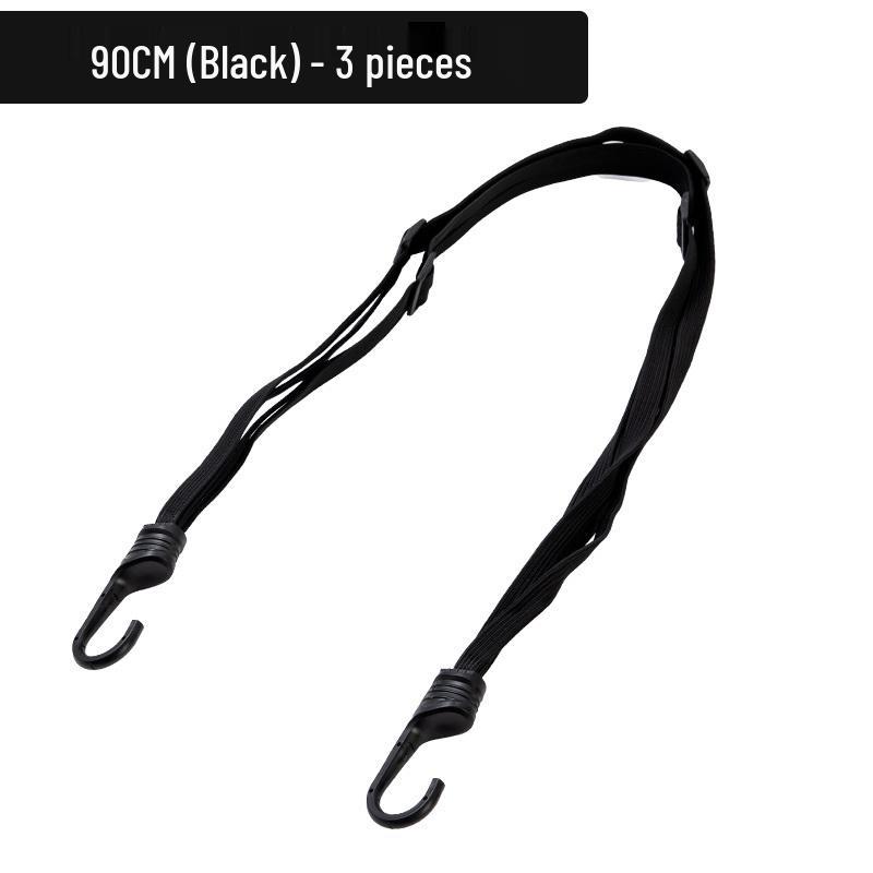 Motorcycle Tie-Down Rope, Helmet Strap, Elastic Band, Bundling Rope for Bicycles and E-Vehicles
