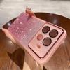 Glitter Case for Xiaomi 15T Pro 15 T Camera Lens Film Protective Phone Case Silicone Clear TPU Soft Cover Shell for Xiaomi Mi15T