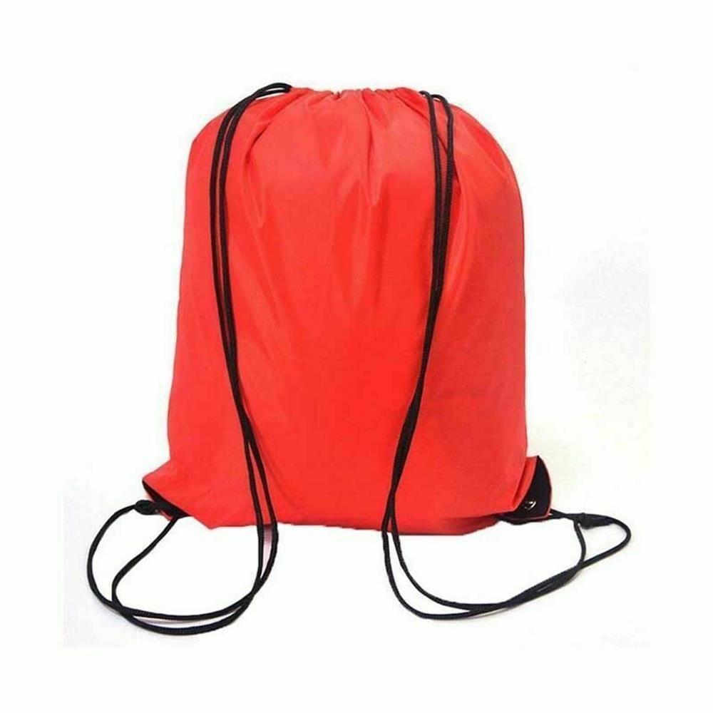 Casual Schoolbag Portable Waterproof Backpack Rucksack Sports Backpack Drawstring Bag