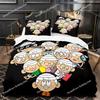 3D Printed Anime Loud House Bedding Set Boys Girls Twin Queen Size Duvet Cover Pillowcase Bed Kids Adult Home Textileextile