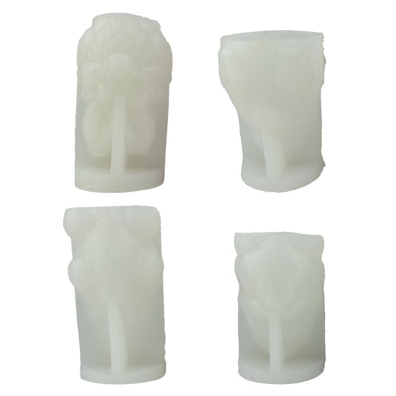 Faceless Dwarf Candle Molds Festival Christmas Gypsum Resin Mold DIY Christmas Dwarf Mold Christmas Home Decoration Art
