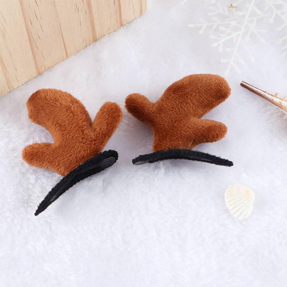 Cloth Zinc Zinc Alloy Christmas Hair Clip Korean Style Headwear Kids Hair Accessories Christmas Hat Hairpin