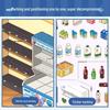 Tirado 3D Landscaping Stickers: Miniature Supermarket Shelves Collection 8.0