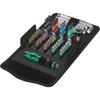 Tool Set - WERA - Kraftform Kompakt 100 - 52 Tools - Torx Bits - Electrical Protection No