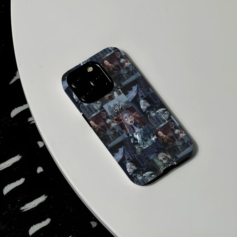 All Of Tim Burton Phone Case Hard PC For IPhone 16Promax 17 16 15 14 13 12 11 Pro Max Plus Glossy HD Cover