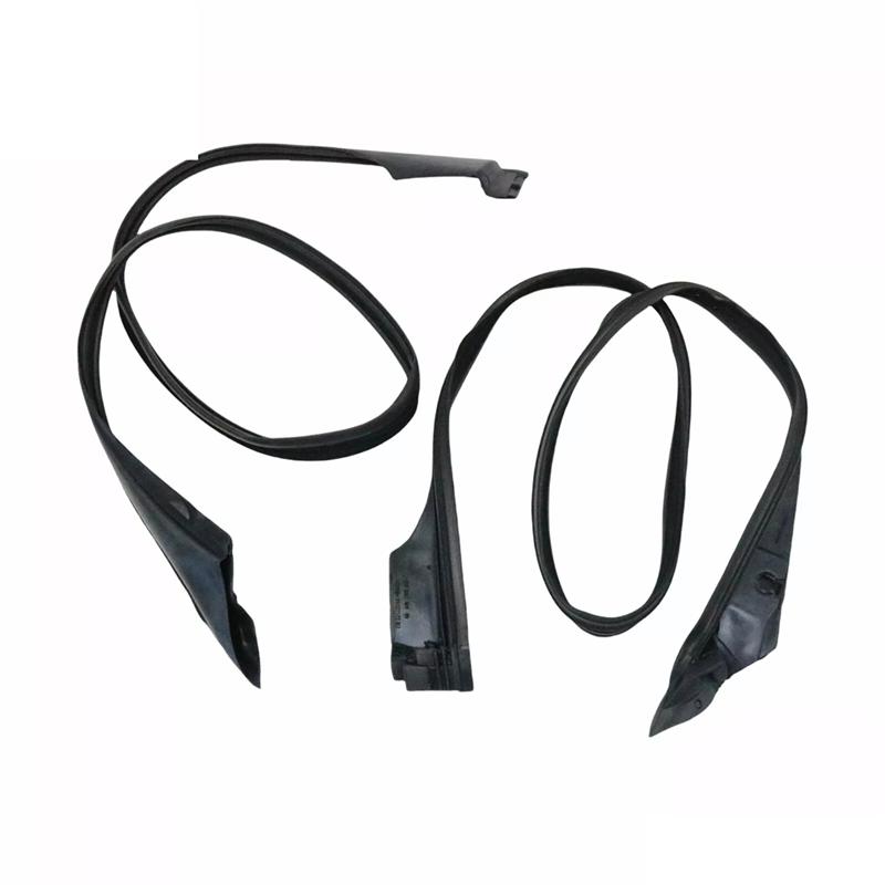 Front L+ R Door Rubber Seals 2PCS For BMW F01 F02 740I 750I 740Li–51337178007 51337178008