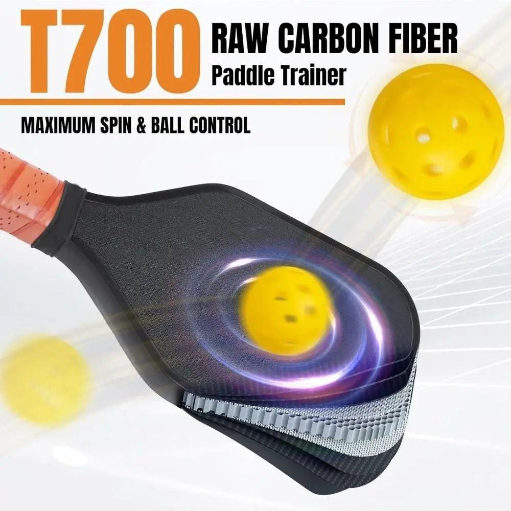 Lightweight Pickleball Paddle Carbon Fiber Frosted Surface Pickleball Racquet  Gifts