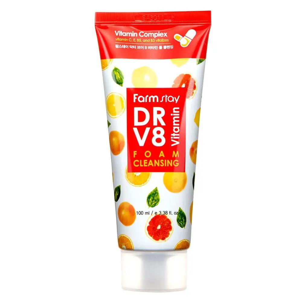DR.V8 Vitamin Foam Cleansing FarmStay 100 ml