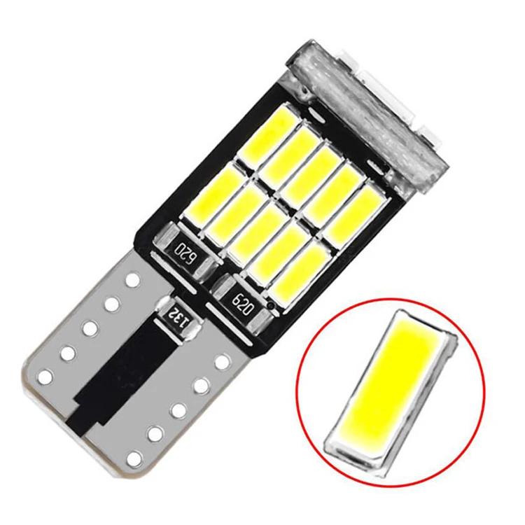 2/4/6/10PCS T10 W5W Led Bulbs 26SMD 4014 Chips 194 501 Canbus White Signal Lamp Car Interior Dome Reading Clearance Lights 12V