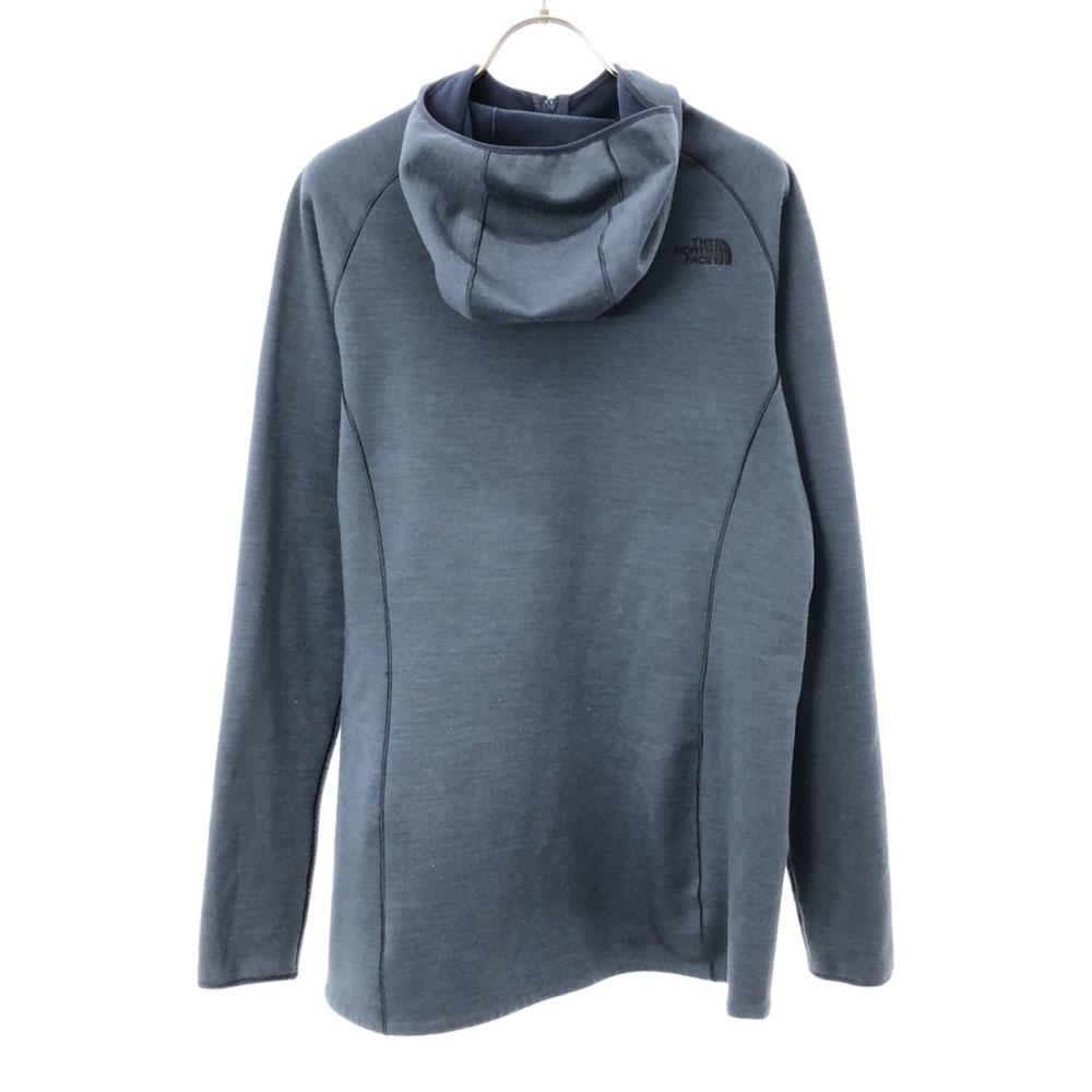 THE NORTH FACE NLW71501 Long sleeve Zip hoodie M Gray Outdoors Women Used