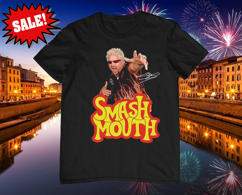 

Smash Mouth - Steve Harwell Cotton Black All Size Unisex Shirt CM155 Unisex T-Shirt XXXL