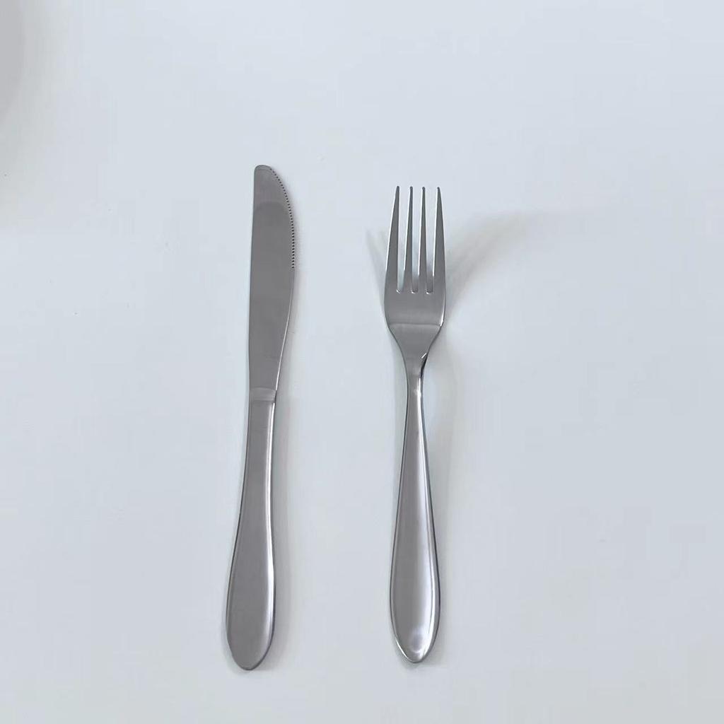 Knives, Forks and Spoons Stainless Steel Tableware Set Western Food Steak Knives, Forks and Spoons Gift Box Set