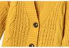 Women's Autumn/Winter Long Sleeve Button-Up Knit Cardigan