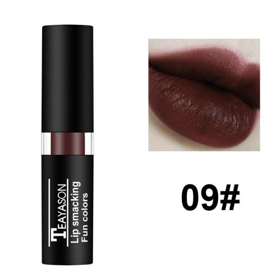TEAYASON Velvet Matte Lipstick Lasting Waterproof Halloween Party Lip Makeup