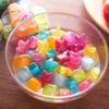 20pcs Reusable Ice Cube Mold 3D Ice Cube Multicolor Cooling Tool Plastic Ice Cube Refreezable Ice Cube