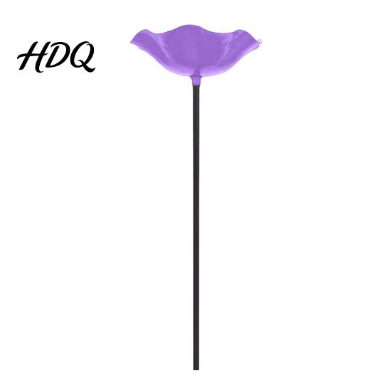 Insect Watering Station Handmade Flower Garden Stake Ground Insert Bee Butterfly Decorative Floral Ornament Bird Bath Pollinator Drinking Bowl