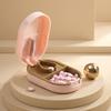 Pill Case Compact Size Storage Box Food Grade PP 1 Pc