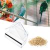 Transparent Hanging Bird Feeder Sturdy Outdoor Bird Feeder Wild Bird Feeder  Bird Lovers