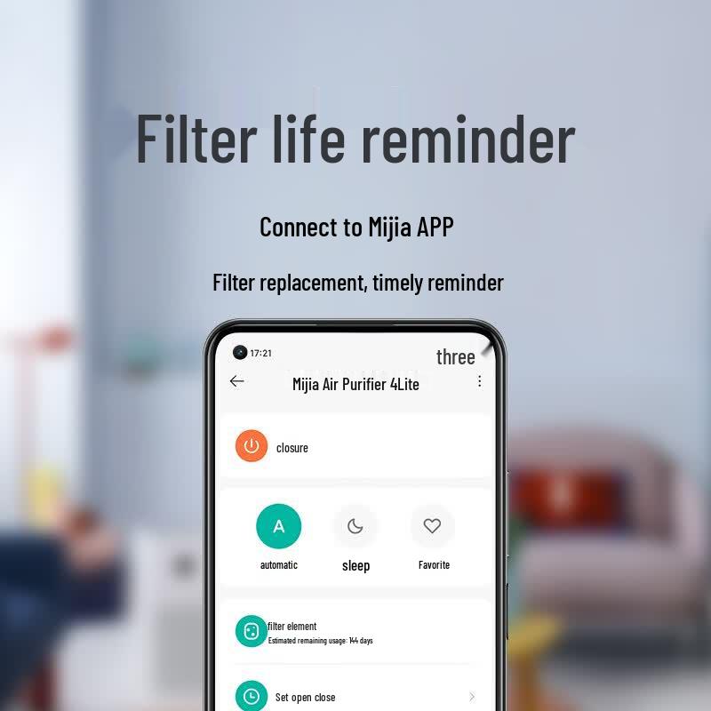 Xiaomi Air Purifier 4 Lite Replacement Filter CN plug (adapter included)