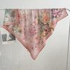 Pastoral Daisy 111 Large Square Scarf Silk Scarf Women's Silk Scarf Air Conditioning Shawl Travel Sunscreen Beach Silk Scarf