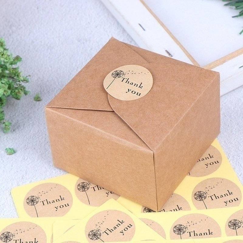 120 ks Cena Kulatá Děkuji Pampeliška Pečetní Nálepka Pečení Balení Sáček na Sušenky Děkuji Nálepka Štítek