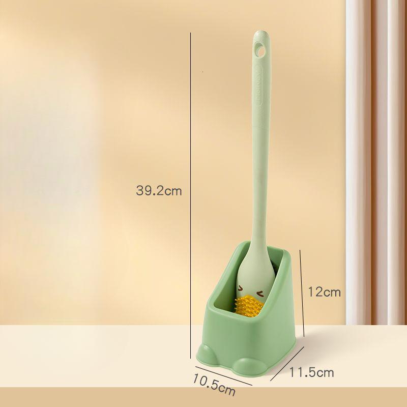 

Туалетная щетка, Бытовая щетка для чистки туалета, Настенная щетка, Щетка с длинной ручкой для чистки туалетного сиденья green