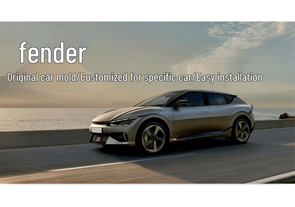 Kia EV6 Mud Flaps for 2022-2024 Models - Front & Rear Tire Protection Accessories