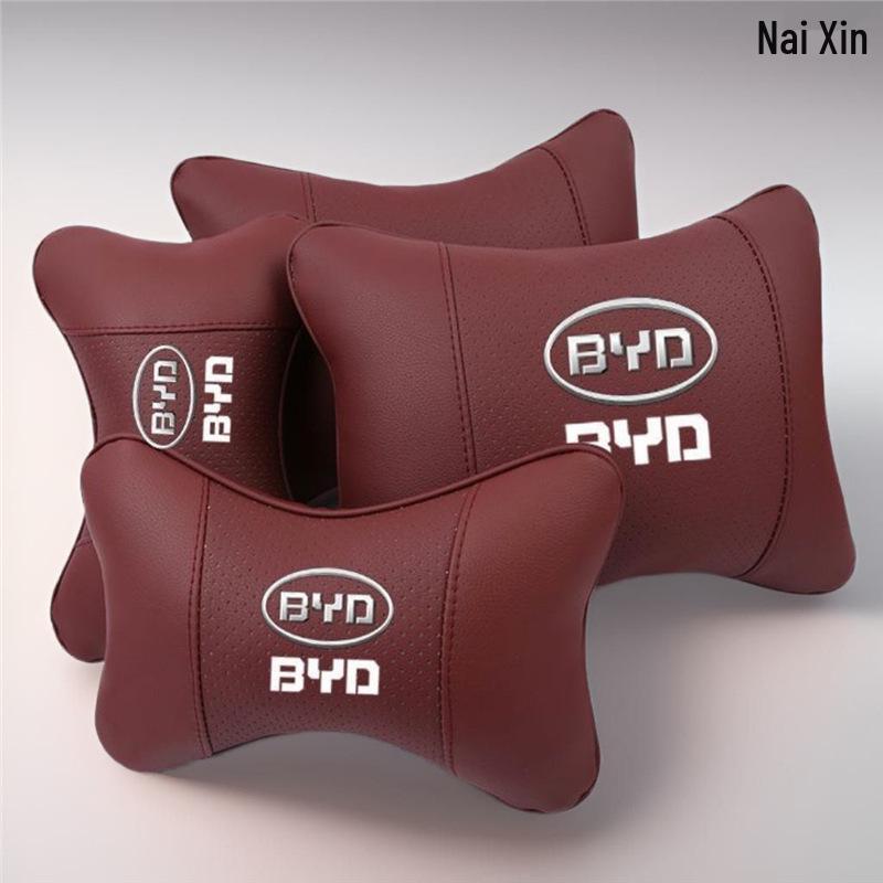 Reposacabezas y cojín de respaldo para coche eléctrico BYD Han (modelos Song/Qin/Plus/Seal) y almohada para cuello y cintura