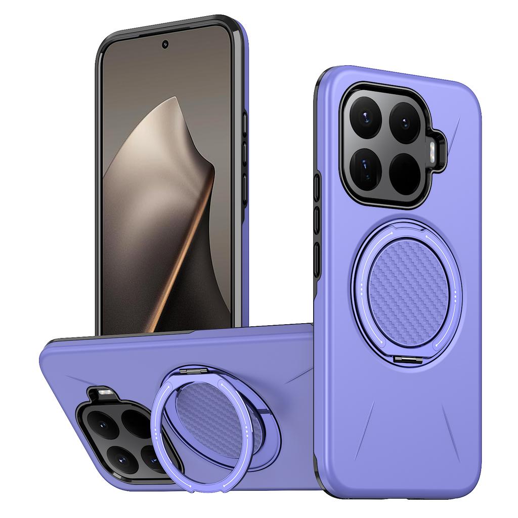 Coque de téléphone avec support magnétique en métal rotatif à 360° pour Xiaomi 17T Pro 5G, cadre en TPU, armure en plastique dur, housse de protection antichoc