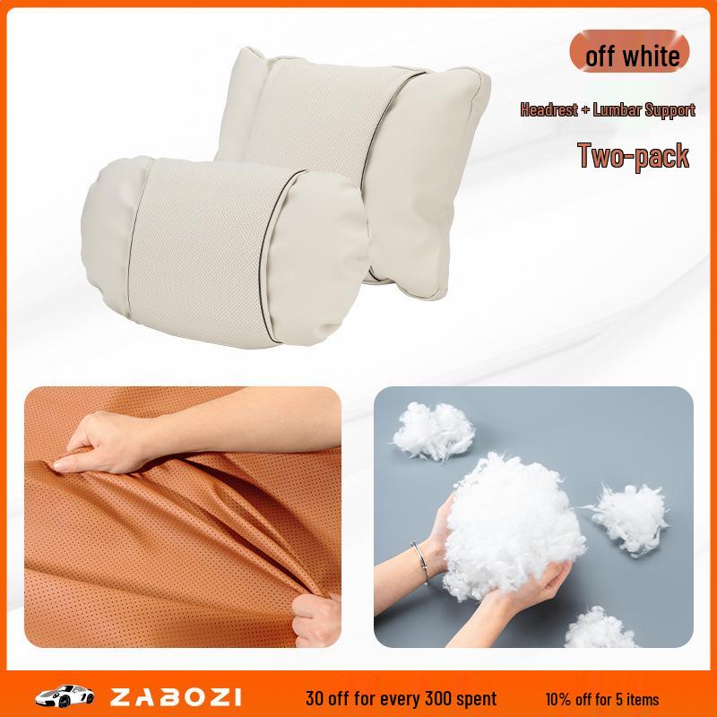 Mercedes-Benz Neck & Lumbar Support Pillow for C-Class, GLC, S-Class, A-Class, GLE, V-Class, EQ