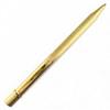 Great Cartier Ballpoint pen Striped Pattern gold mens Used