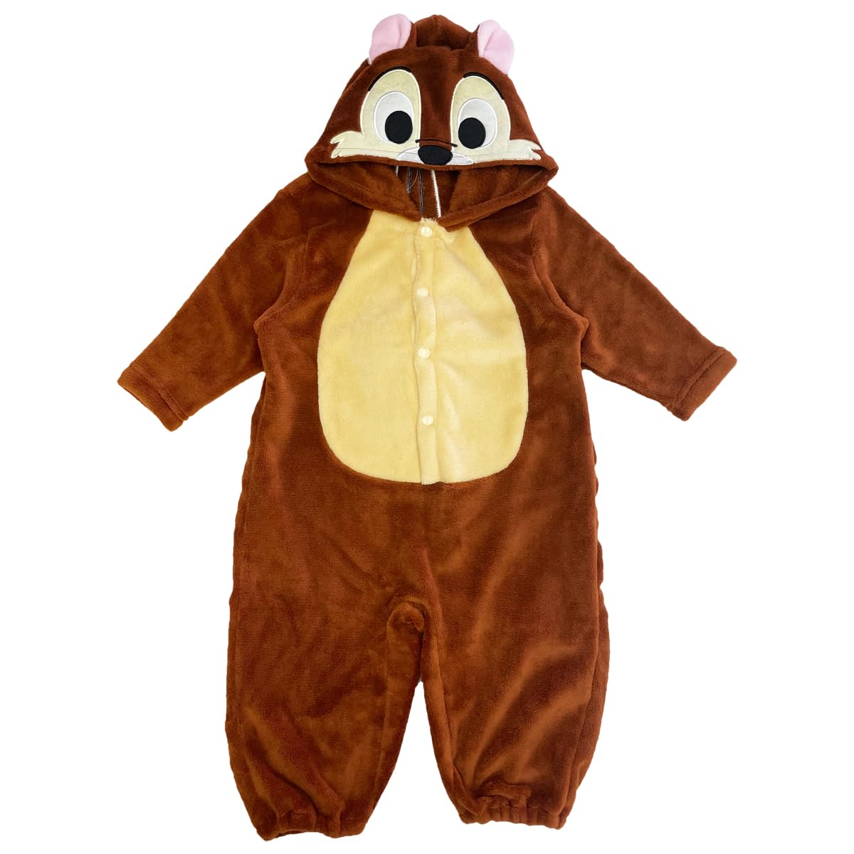 

[Kodomo Jikan] Chip and Dale Tigger Costume, Kids Kigurumi Halloween Costume for Boys and Girls, Siblings, Romper, Cosplay, Fancy Dress, Coverall,