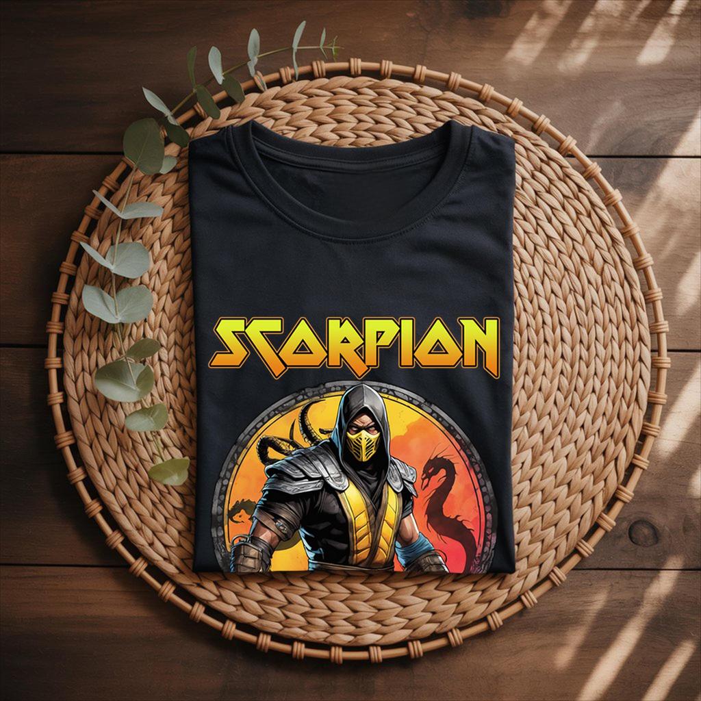 Get Over Here TShirt Unisex For Unisex and Women Shirt Gamer Shirt Shirts Video game Shirt Music Retro Scorpion Mortal Kombat
