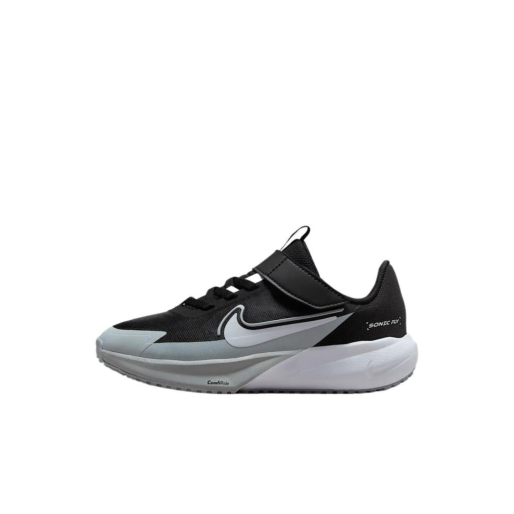 Nike Sonic Fly PS Black Wolf Grey Kids Sneakers White FZ0016-001