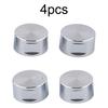 Brand New Stove Rotary Switch Kitchen Accessories Round Knob Silver Zinc Alloy 38*19mm Electric Stove Embedded Hole