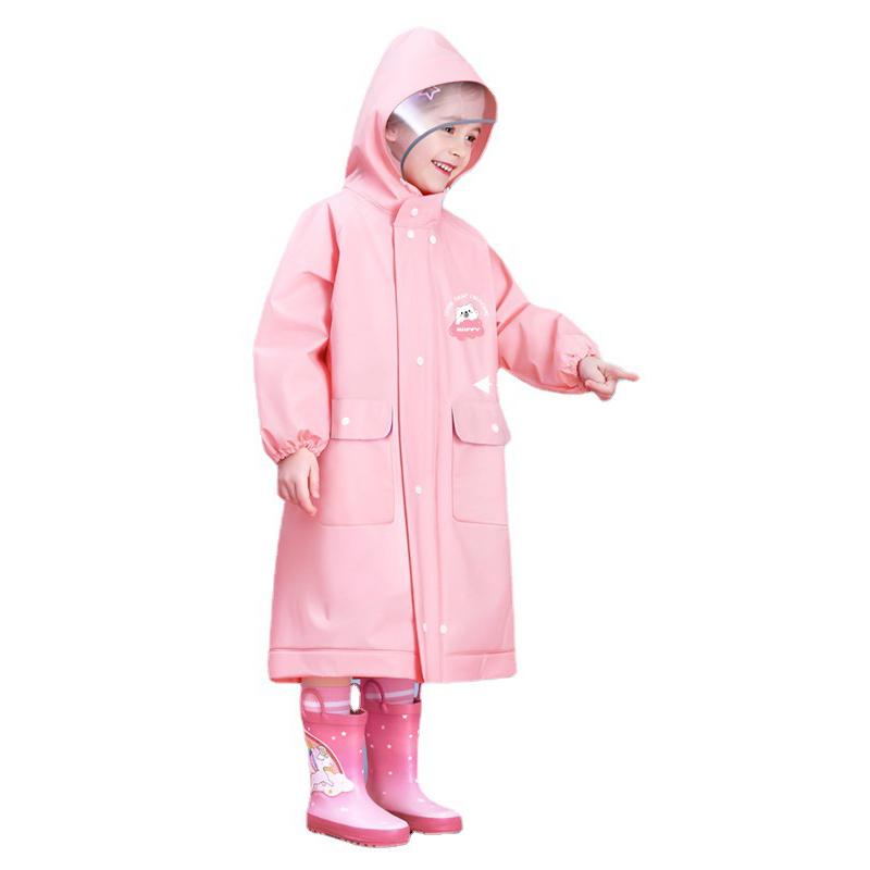 

Детский дождевик, многоразовый дождевик с позицией школьного ранца для мальчиков и девочек, детский дождевик с рисунком