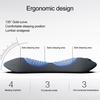 Lumbar Support Pillow Deep Tissue Massager with Heating & Vibration Memory