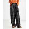 Demana Women's Retro Plaid Winter Casual Pants
