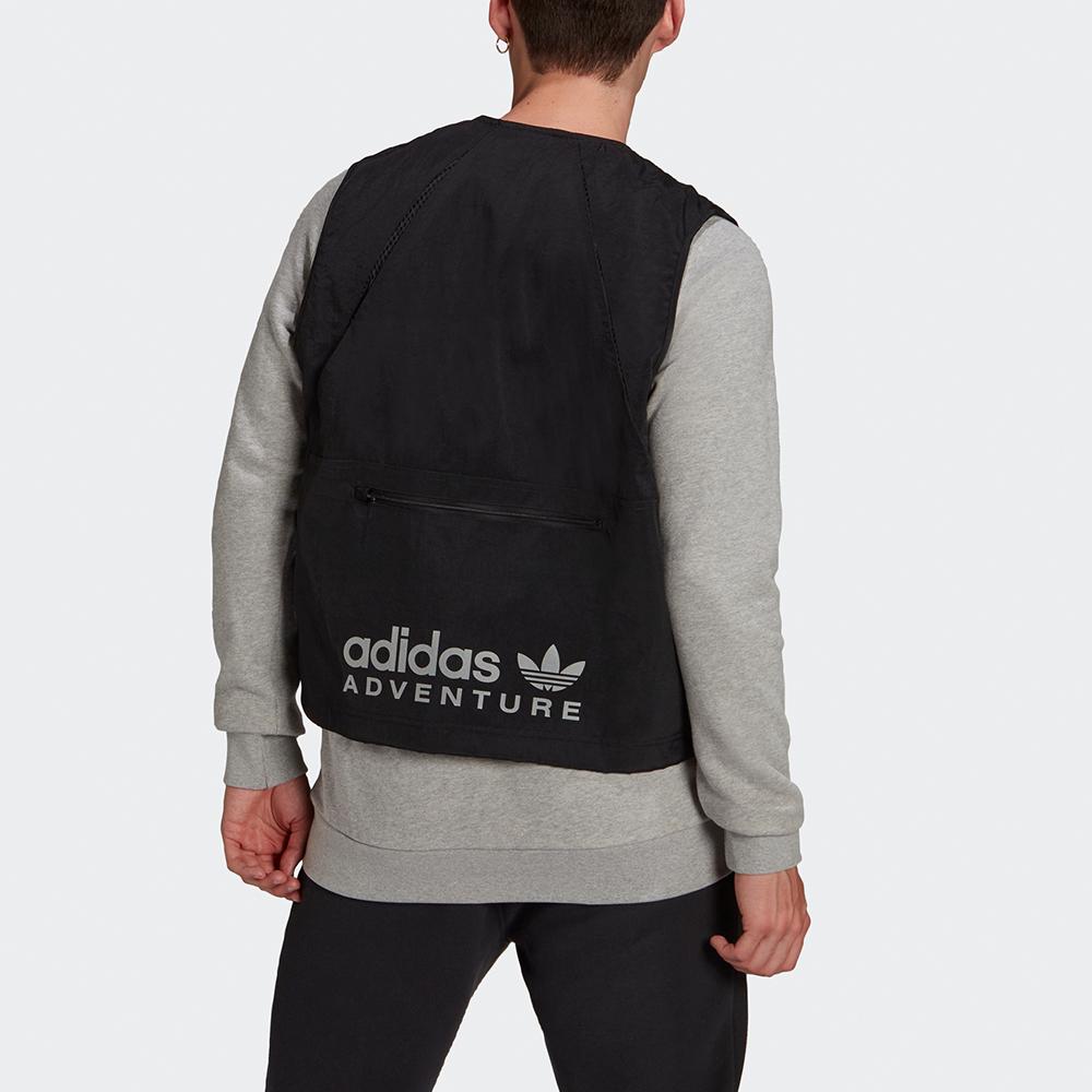 Adidas Originals Sports Vest Solid Color Sports Vest Men Vests Black H09056