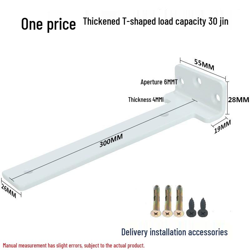 Soporte Triangular de Pared Invisible para Estantes de Escritorio o Mueble de TV